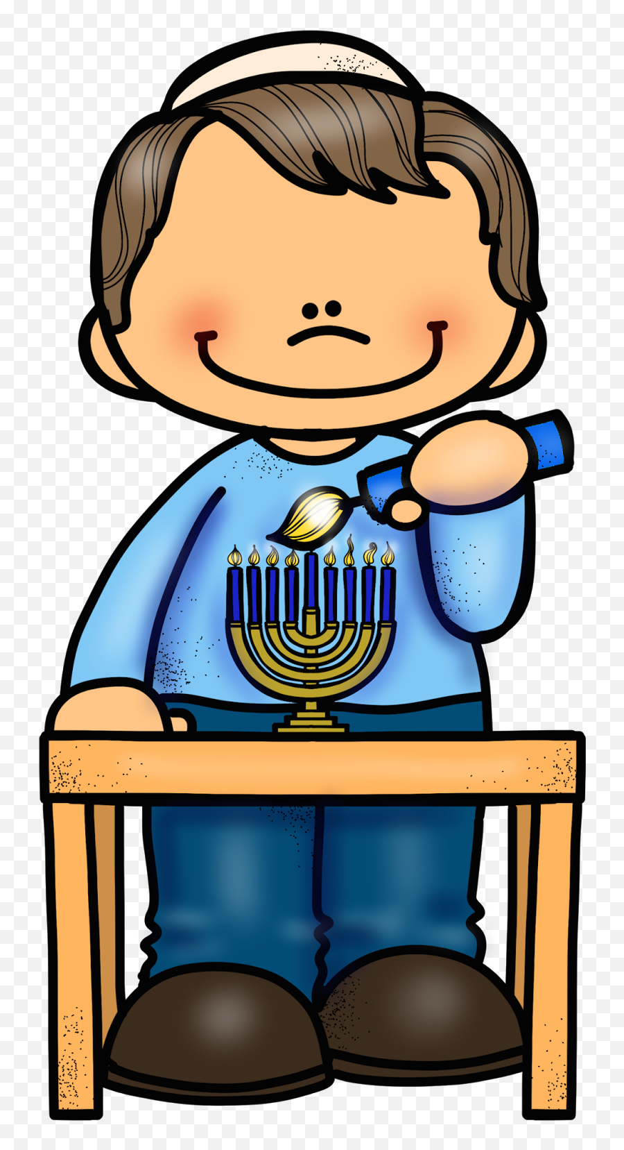 Educlips Design Free Hanukkah Graphic - Happy Png,Hanukkah Icon