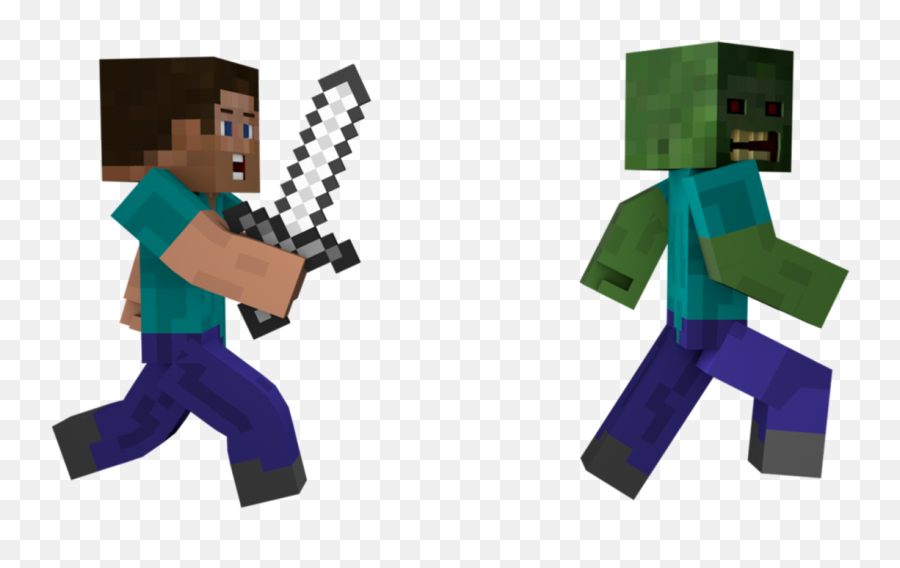1 - Lego Png,Minecraft Zombie Png