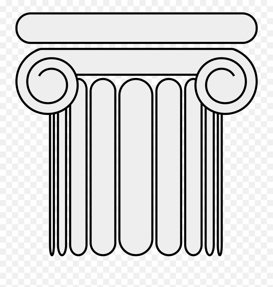 Ionic Column Png 4 Image - Ionic Column,Greek Column Png