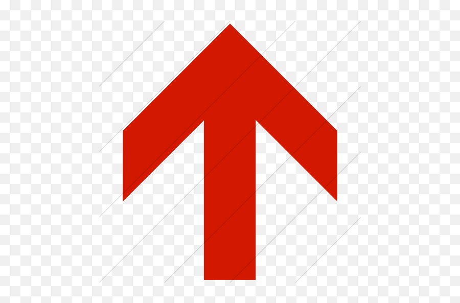 Iconsetc Simple Red Aiga Up Arrow Icon - Vertical Png,Red Arrow Icon Png