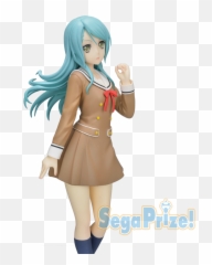 Sega Bang Dream Girls Band Party Sayo Hikawa Premium Figure - Bang School Days png