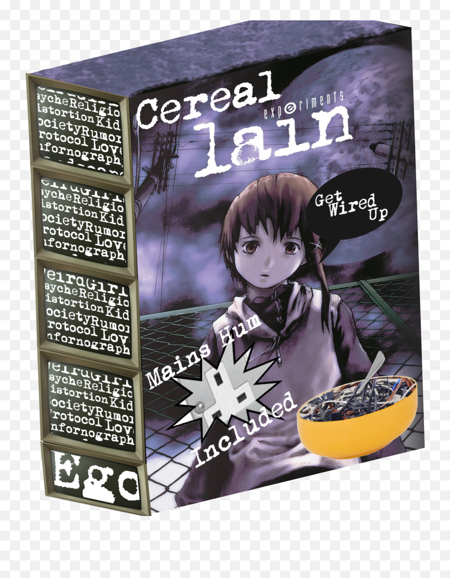 Cereal Experiments Lain Ranimemes - Lain Cereal Png,Cereal Icon