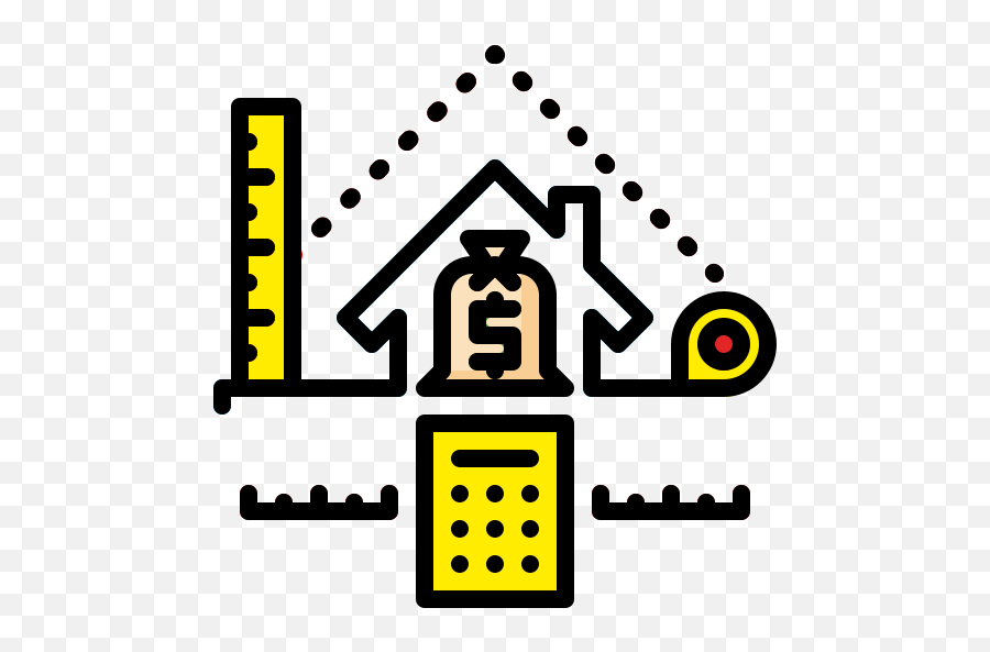 Measure - Free Real Estate Icons Illustration Png,Measure Icon