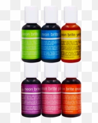 Db X Chefmasters Neon Liqua - GEL Food Coloring Set png