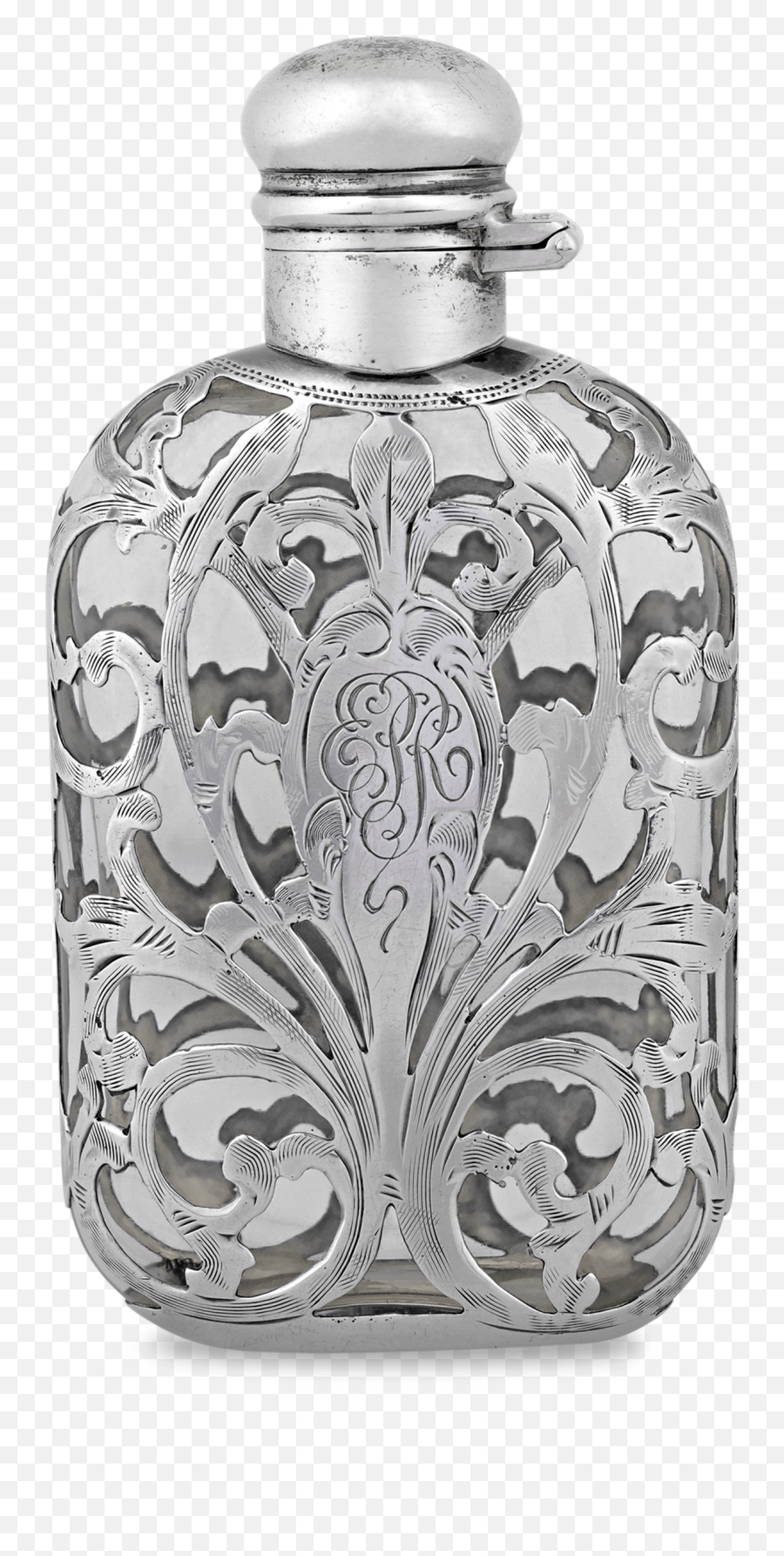 Sterling Silver Perfume Bottle - Perfume Png,Perfume Bottle Png
