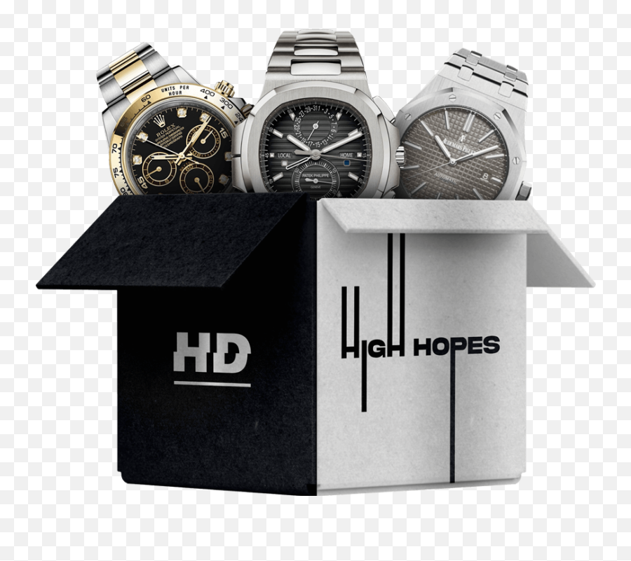 High Hopes Online Mystery Boxes By Hypedrop Authentic - Watch Strap Png,Icon Retro Daytona Jacket