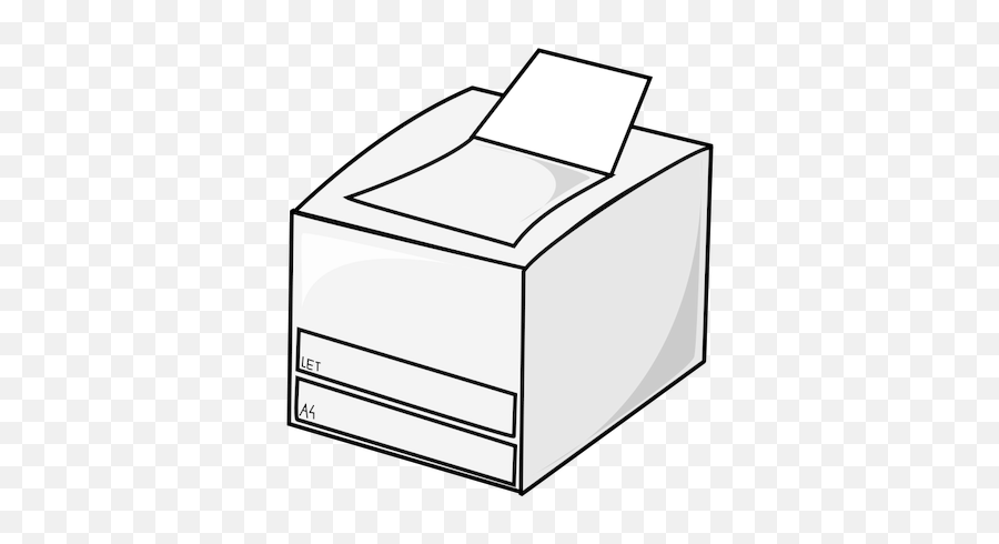 Laser Printer Vector Icon Public Domain Vectors - Laser Printer Clipart Png,Free Printer Icon