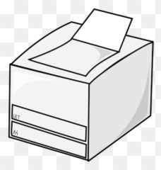 Laser Printer Vector Icon Public Domain Vectors - Laser Printer Clipart Png,Free Printer Icon