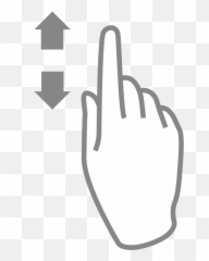 Free Clipart Multitouch - scroll williamtheaker Scrolling png
