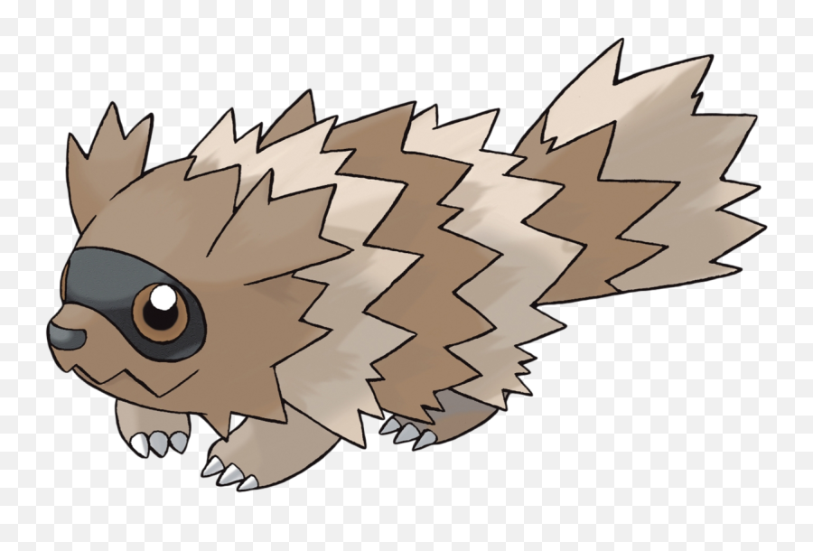 Zigzagoon Pokémon - Bulbapedia The Communitydriven Pokemon Zigzagoon Png,Roblox Youtube Icon White And Black Spiked Hair