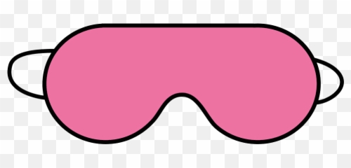 Sleep Mask Clipart Transparent - Clipart World Pink Sleeping png