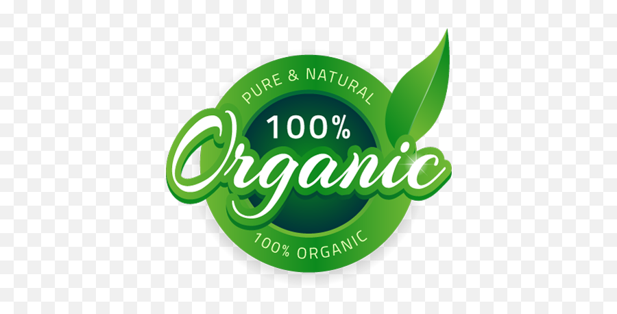Green Natural Organic Product Labels - Blustr Design Language Png,Organic Icon