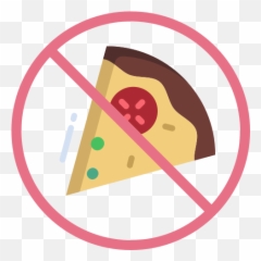Pizza Slice - Free signaling icons Transparent No Smoking Signs png