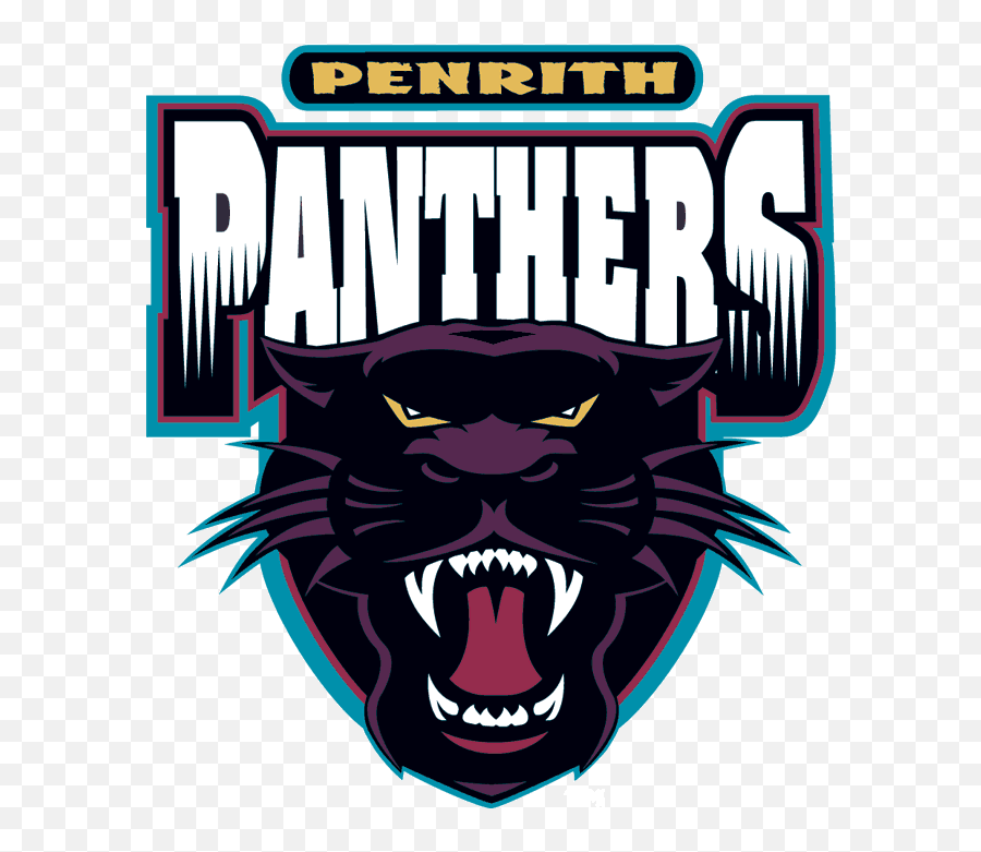 Penrith Panthers Primary Logo - National Rugby League Nrl Panthers Penrith Png,Black Panther Head Png