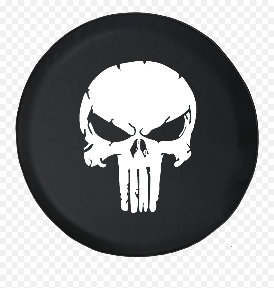 Cracked Punisher Skull With Angry Eyes - Punisher Skull Png,Angry Eyes Png
