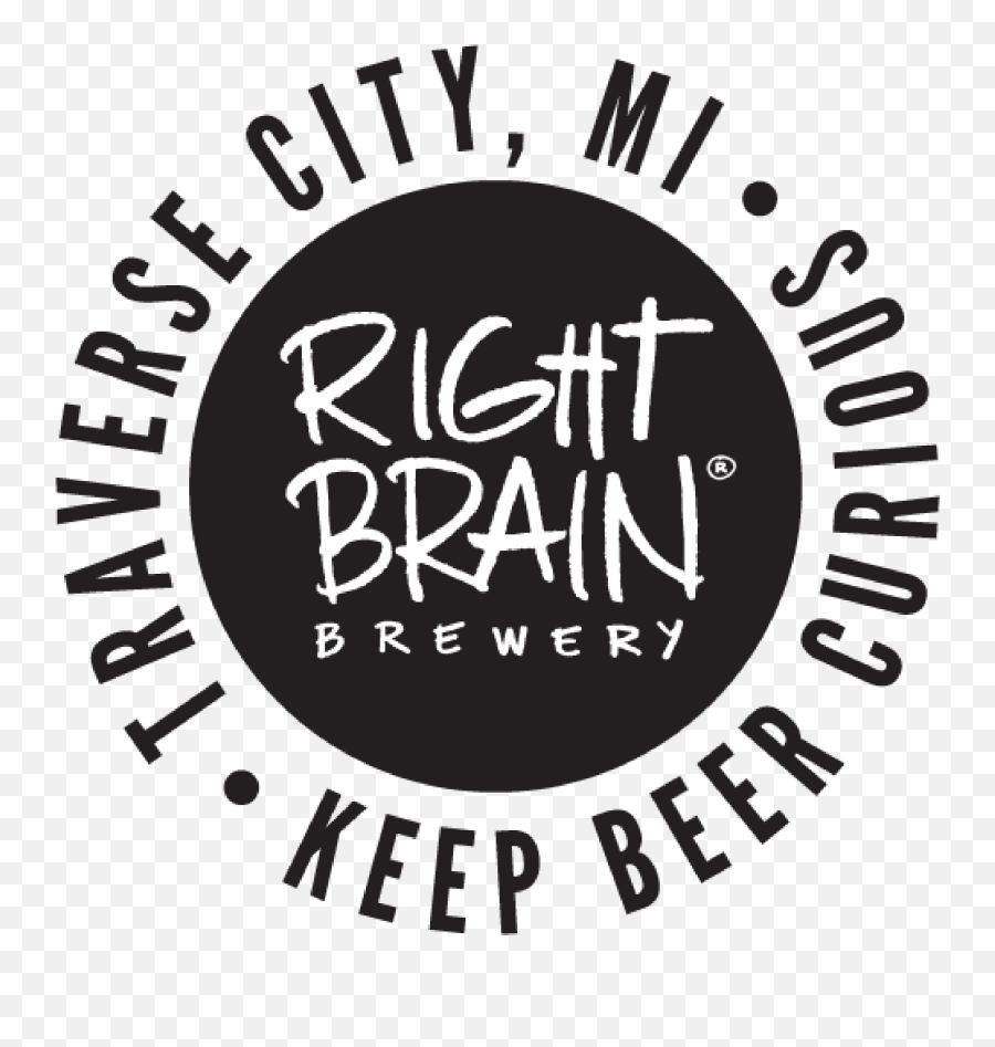 Right Brain Logo - Right Brain Brewery Logo Png,Brain Logo