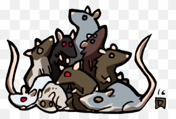 Swarm Of Rats - Swarm Of Rats Dnd Clipart Full Size Dnd 5e Swarm Of Rats Png,Rats Png