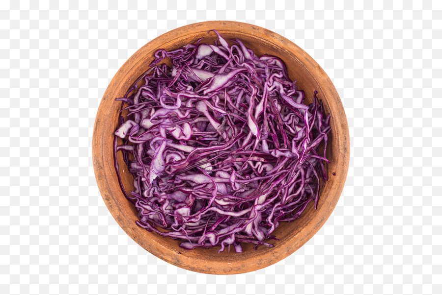 Shredded Red Cabbage - Red Cabbage Full Size Png Download Radicchio,Cabbage Png