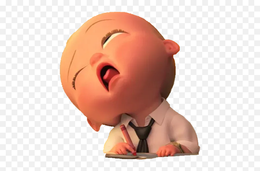 Boss Baby Whatsapp Stickers - Stickers Cloud Boss Baby Stickers Whatsapp Png,Boss Baby Logo