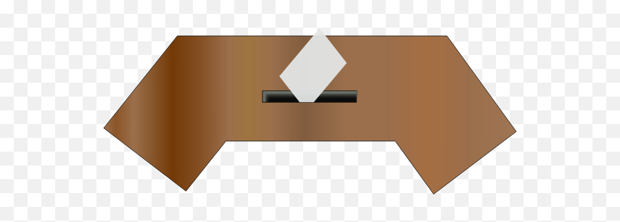 Ballot Box Top View Vector Image Free Svg - Ballot Box Png,Ballot Box Png