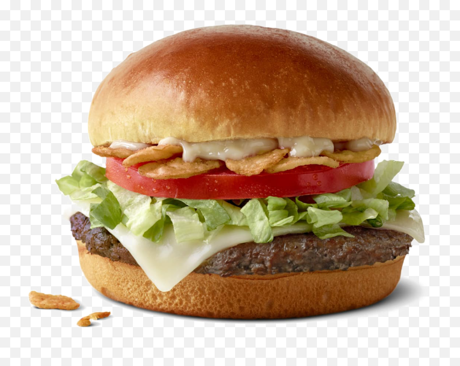 Mcdonalds Burger Transparent Image Png Arts - Garlic White Cheddar Mcdonalds,Cheeseburger Transparent