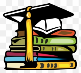 Download Hd Stack Of Books Clipart - Graduation png