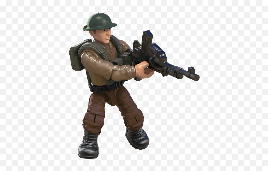 Call Of Duty - Wwii British Soldier Mega Construx Mega Construx Call Of Duty Ww2 America Png,Call Of Duty Wwii Png