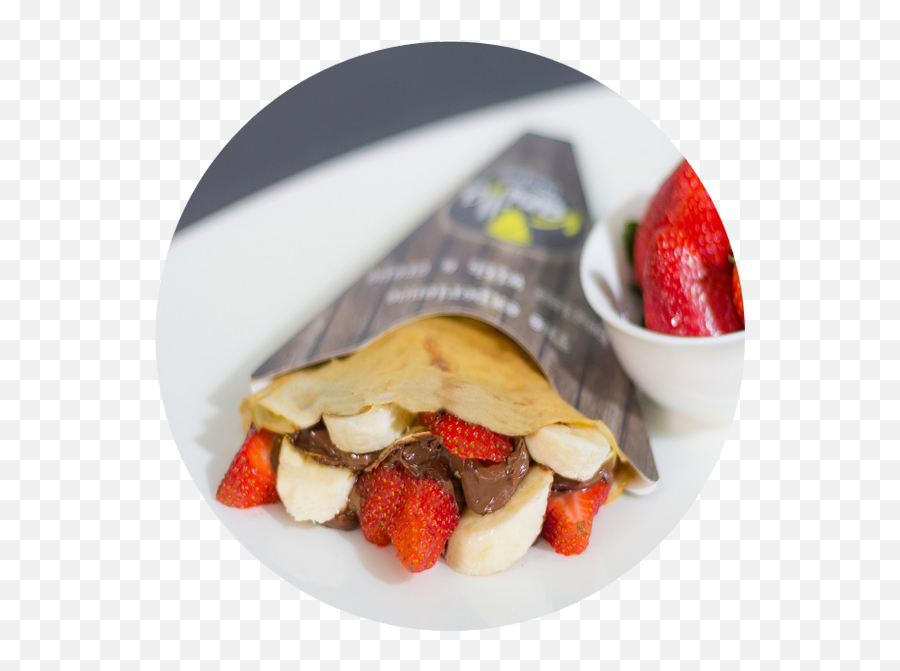 Vanilla Crepes - Strawberry Png,Crepes Png