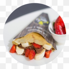 Vanilla Crepes - Strawberry Png,Crepes Png