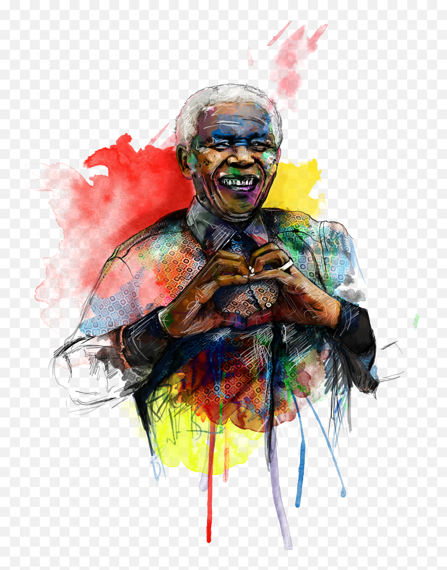 Download Nelson Mandela With Transparent Background - Full Nelson Mandela Transparent Background Png,Mandela Png