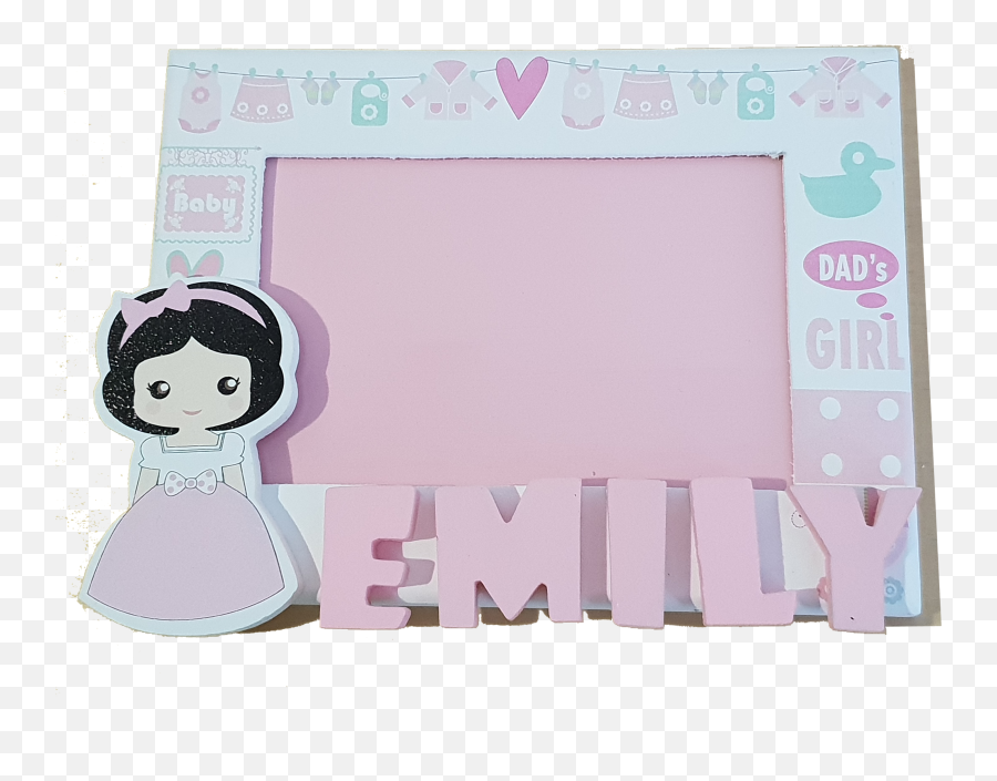 Cu0026f Wooden Baby Girl Photo Frame Name Plate Png