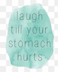 Cute Quotes Png - Cute Quote Blue Laugh Transparent Handwriting