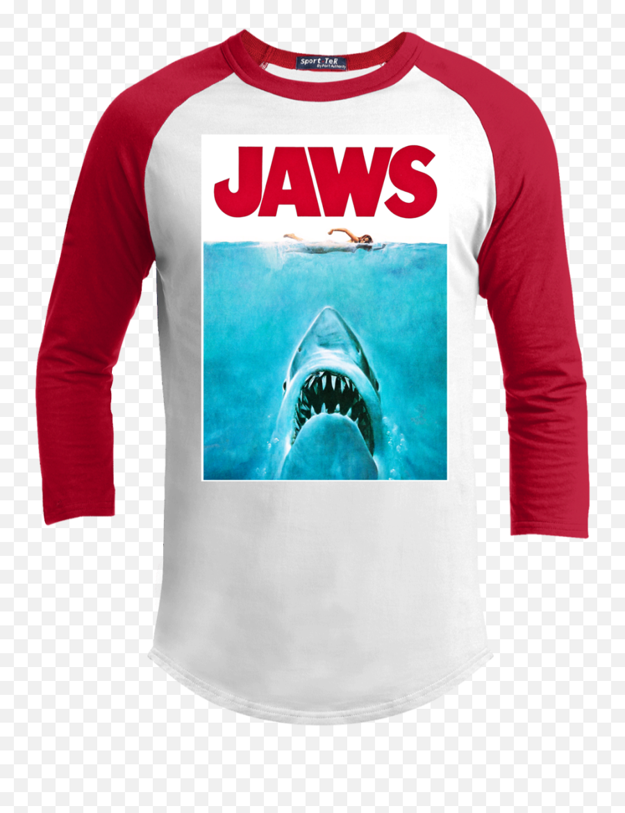 Jaws Shark Attack Movie Retro 1980 039 S - Funko Reaction Jaws Original Movie Poster Png,Jaws Png