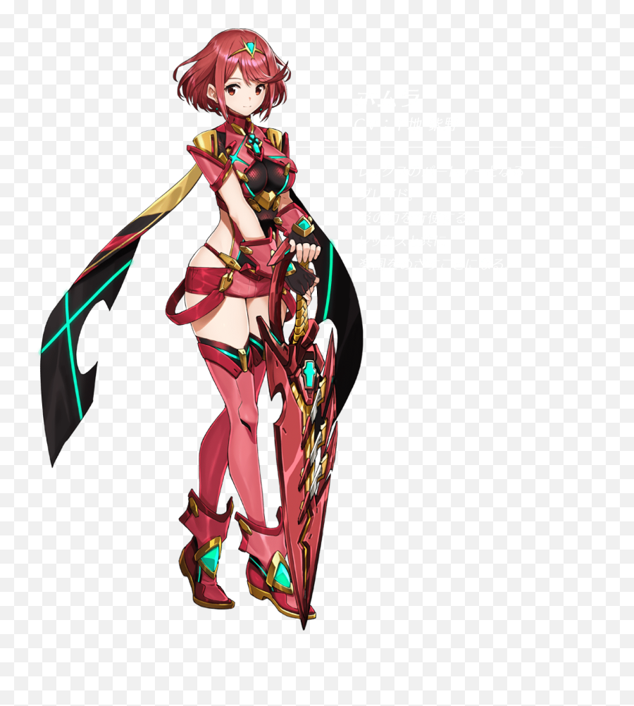 Homura Artwork By Saitom - Xenoblade Chronicles 2 Waifu Xenoblade Chronicles 2 Pyra Png,Waifu Png