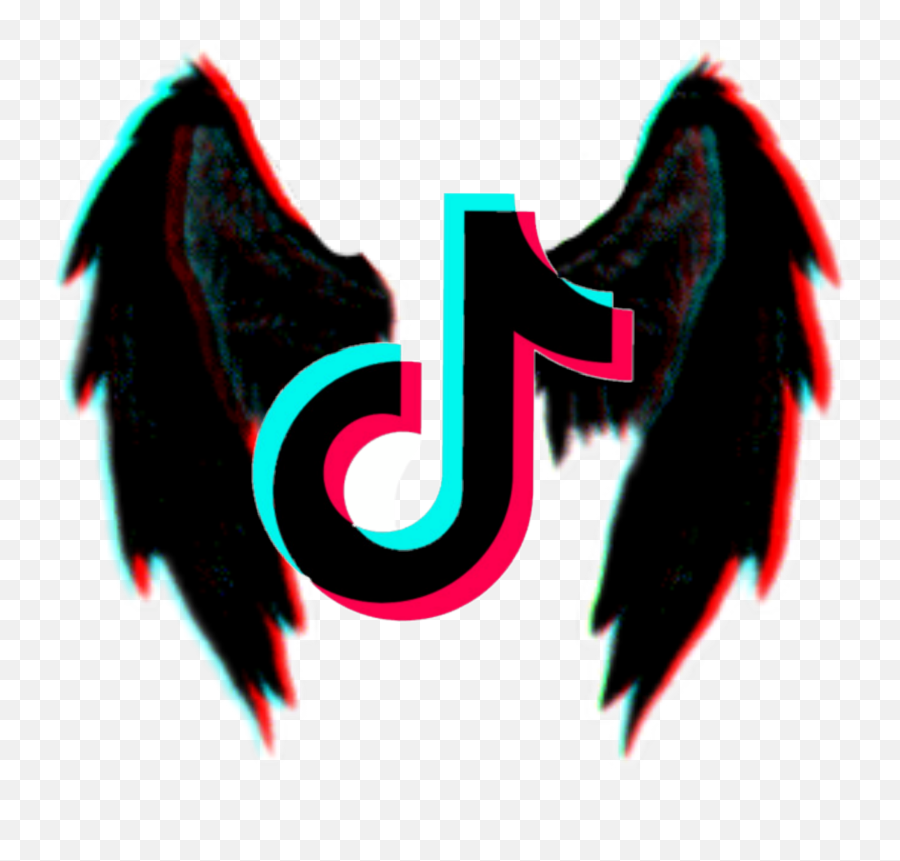 Pin - Transparent Devil Wings Png,Tik Tok Logo Png