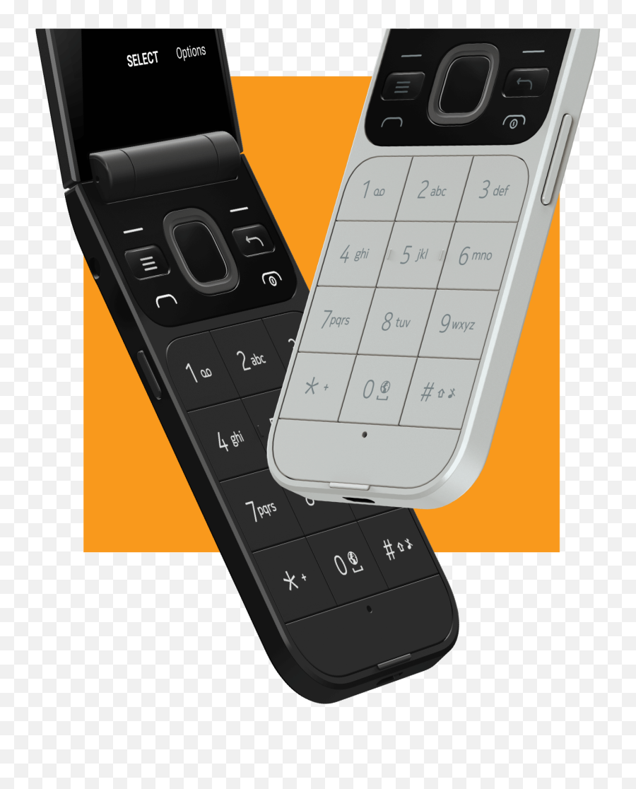 Nokia 2720 Flip - Nokia Fliptop Phones Png,Flip Phone Png