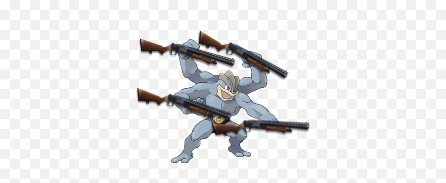 Me Before Double Pump Gets Nerfed - Pokemon Machamp Png,Fortnite Pump Png