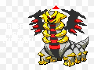 Giratina - Pixel Art Pokemon Giratina Png,Giratina Png