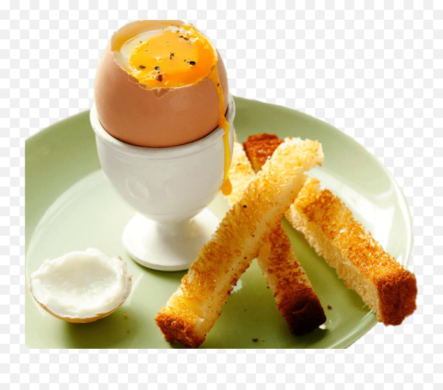 Soft Boiled Egg With Soldiers - Soft Boiled Egg Transparent Png,Egg Transparent