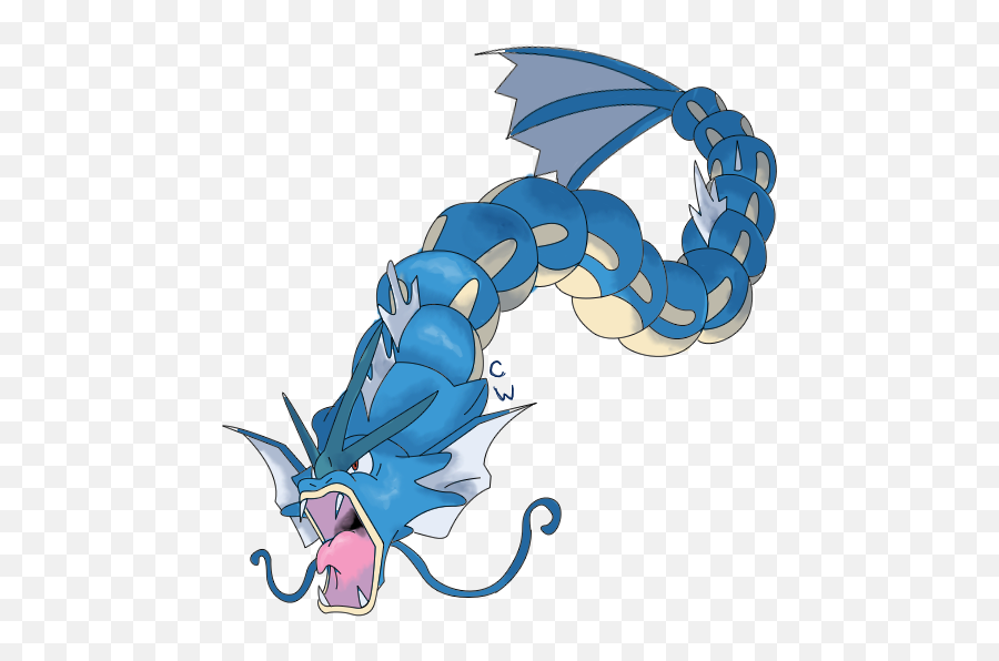 Download Gyarados Long Hd Png - Long Gyarados,Gyarados Png