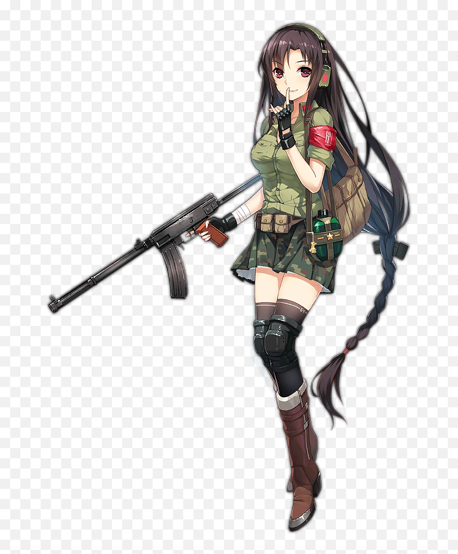 Girlsu0027 Frontline Type 64 Submachine Gun Armalite Ar - 15 Skill Girls Frontline Ak 47 Png,Ak 47 Png