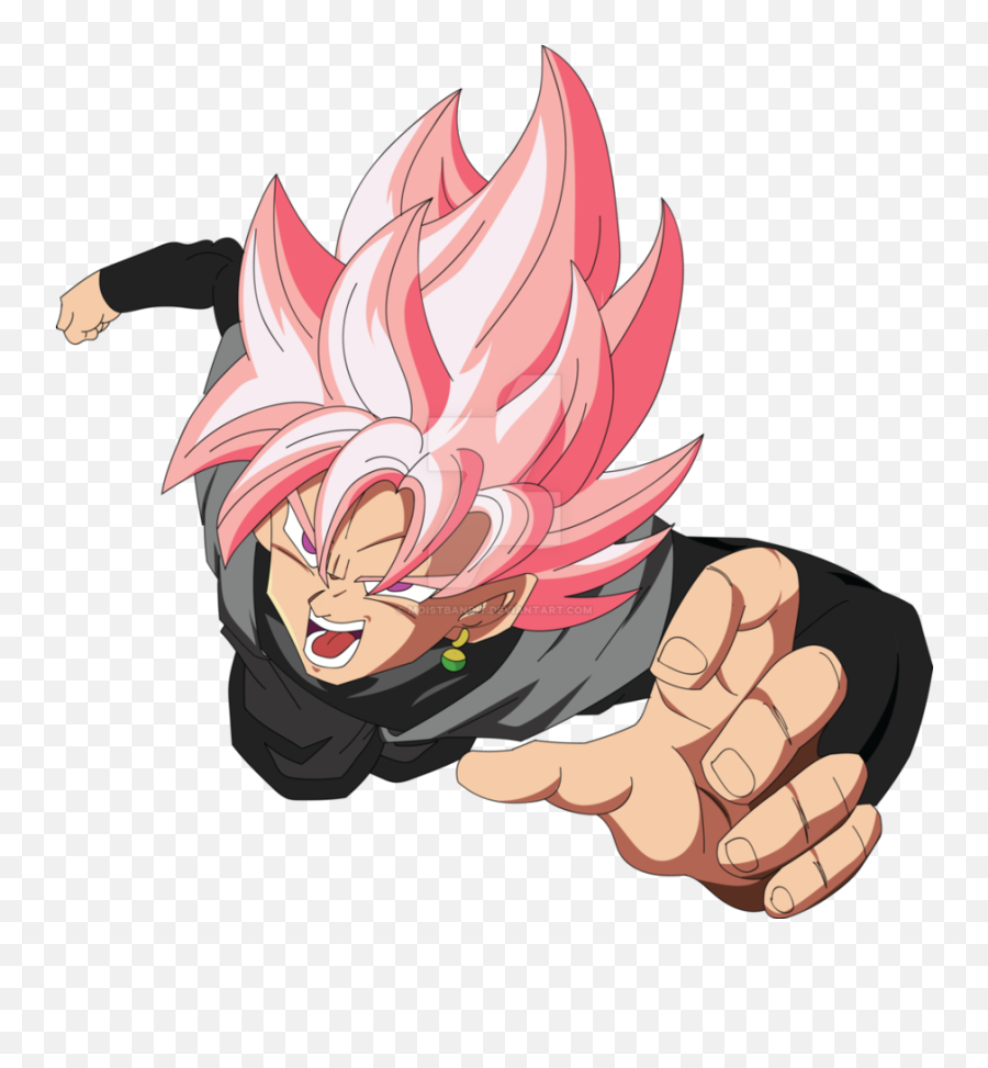 Super Saiyan Rose Goku Black - Goku Black Super Saiyan Rose Png,Goku Black Rose Png