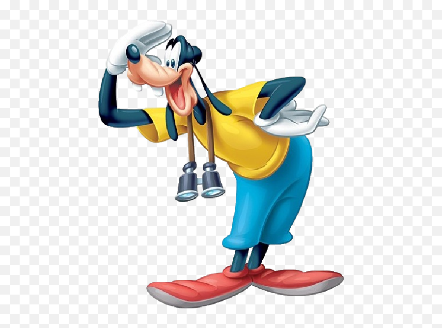 Am I The Only One Who Didnu0027t Realize Goofy Was A Dog - Cartoon Character Looking For Something Png,Goofy Transparent