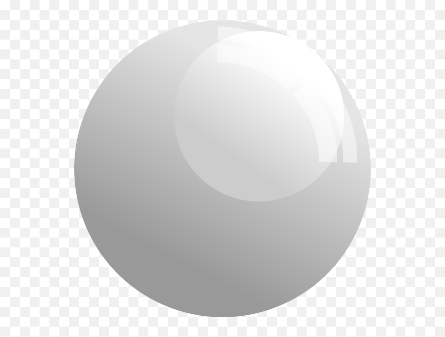 Greyball Png Clip Arts For Web - White Circle 3d Png,White Ball Png