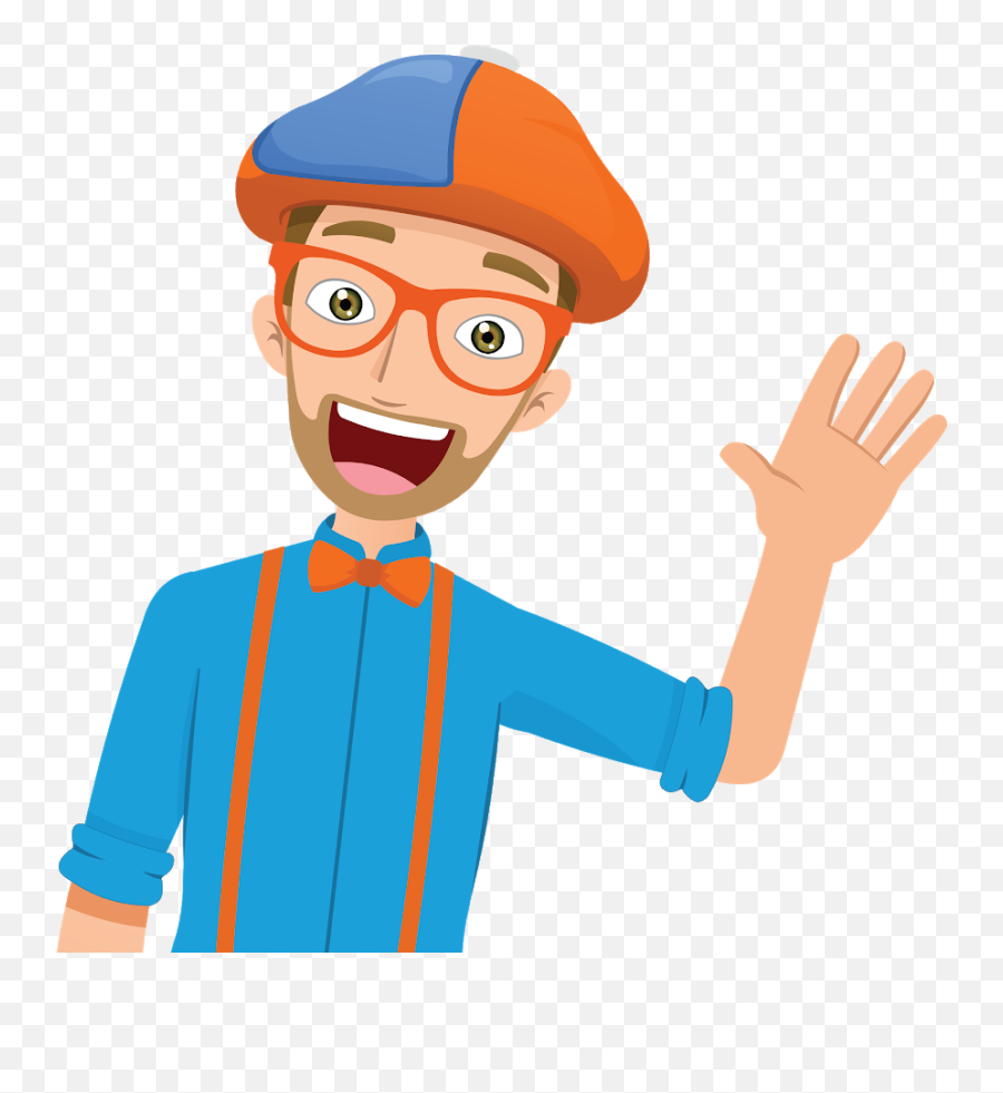 Blippi Youtube Birthday Cupcake Clip - Blippi Clipart Png,Blippi Png