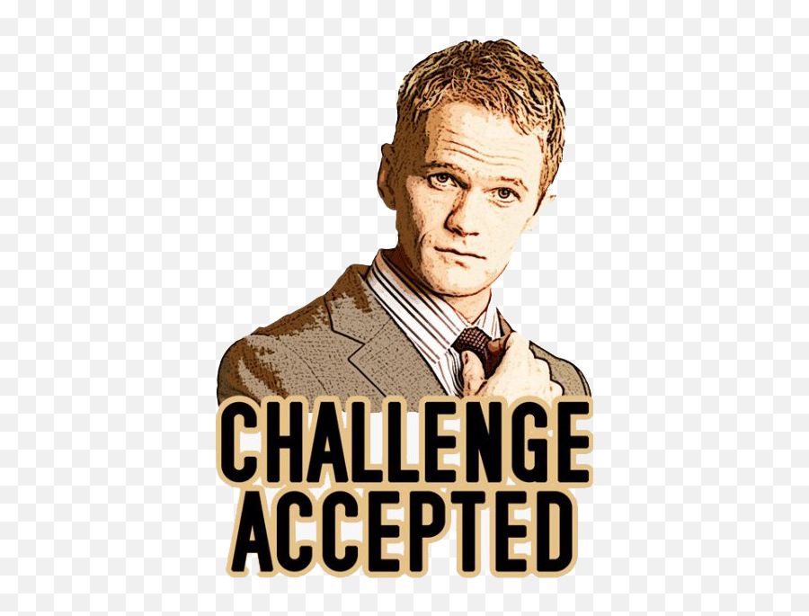 Challenge Accepted Png Hd - Challenge Accepted Barney Png,Challenge Accepted Png