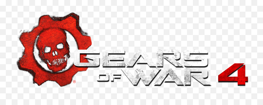 Of War 4 Logo Png Vector Free Stock - Gears Of War 4 Png,Gears Of War 4 Png