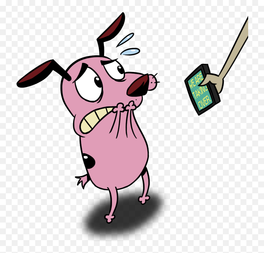 Courage The Cowardly Dog Png - Courage The Cowardly Dog Cute,Courage The Cowardly Dog Png