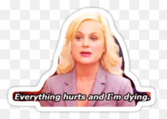 Parks And Leslie Knope - Parks And Rec Stickers Png,Leslie Transparent