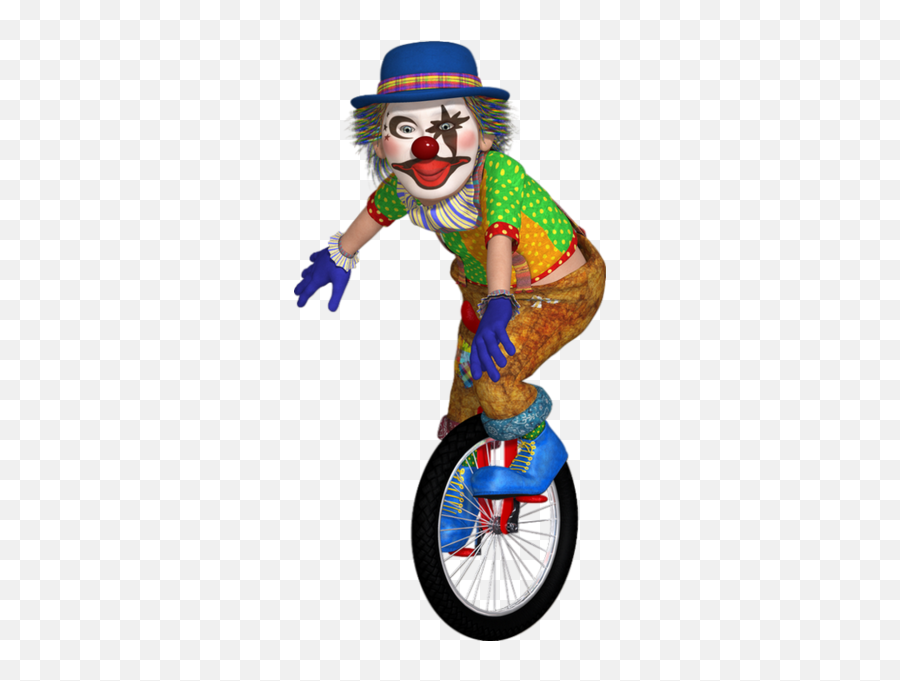 Clown Unicycle - Clown Unicycle Png,Unicycle Png